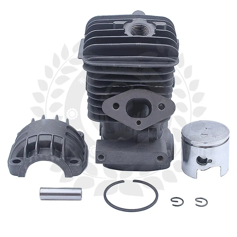 G2500 CYLINDER KIT 34MM FITS ZENOAH G2500TS/FS & MORE 25CC 2 CYCLE CHAIN SAW ZYLINDER ASSEMBLY W/ PISTON RING CLIP PIN ASSY