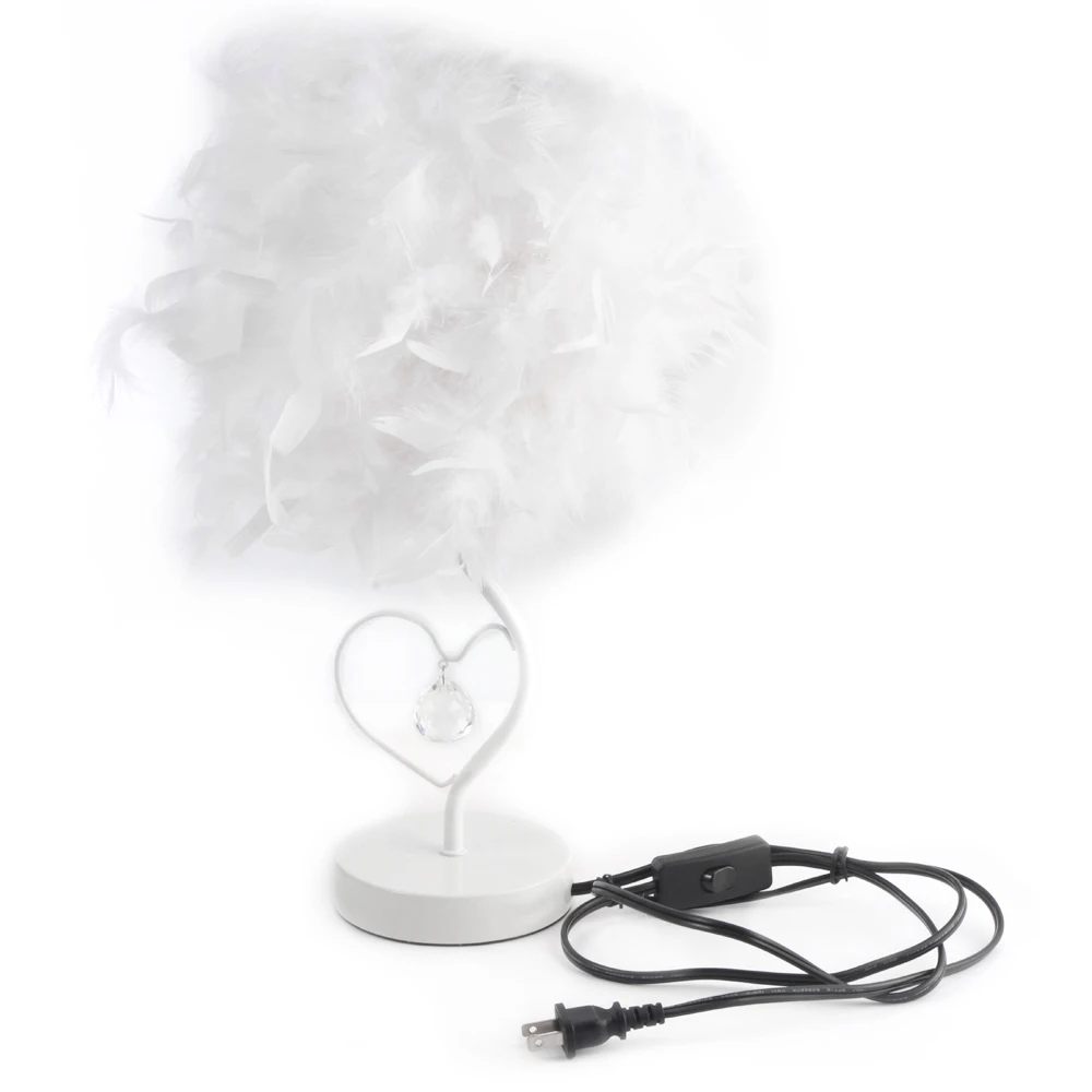 Спальня Гостиная прикроватная детская комната светодиодный с перьями крыльями