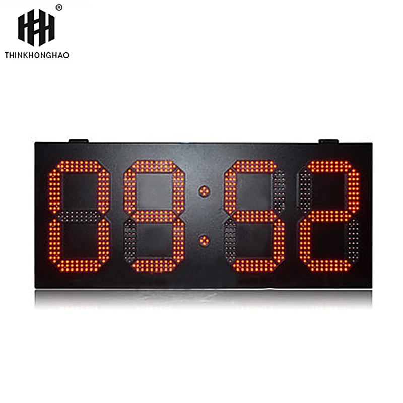 [Honghao] двусторонний наружный водонепроницаемый 12-дюймовый Одноцветный красный