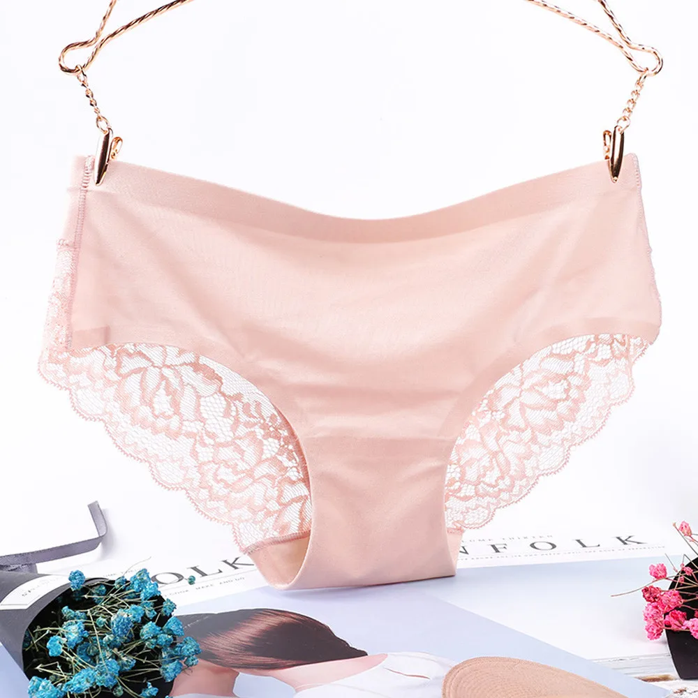 Женское нижнее белье женские трусики пикантное кружевное бесшовное прозрачные с