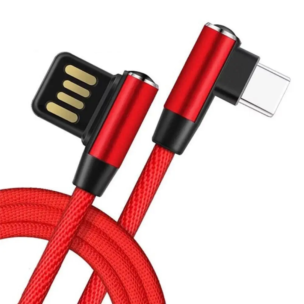 Кабель для быстрой зарядки Micro USB Type C 90 градусов длина 1 м|Переходники и адаптеры| |