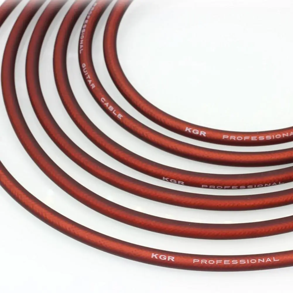 Гитарный бас аудио кабель Разъем правая сторона Гаага штекер инструмент