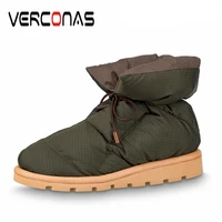 verconas new 2022 ins hot brand fashion women ankle boots winter warm female snow boots platforms casual short shoes woman boots