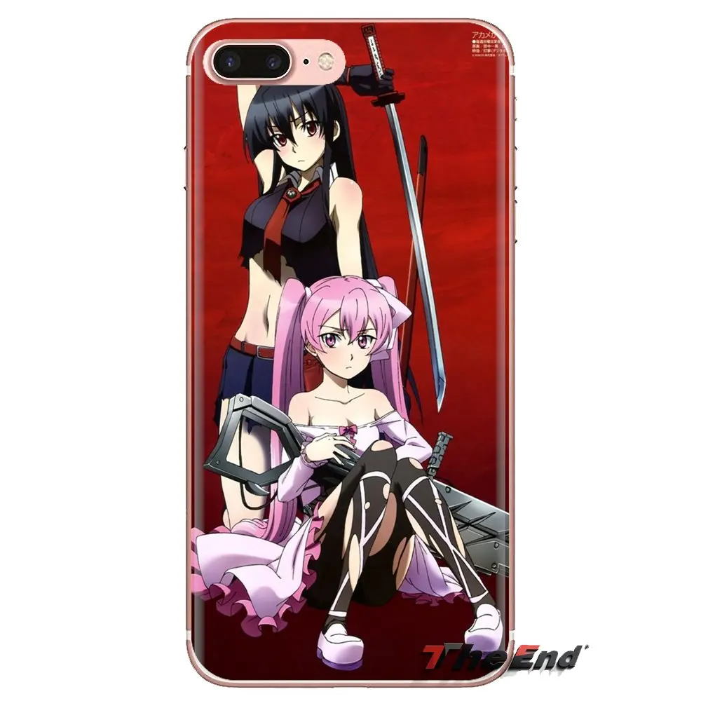 Прозрачный чехол из ТПУ для девочек-убийца Акаме Xiao mi 6 A1 Max x 2 5X 6X Red Note 5 5A 4X 4A A4 4 3 Plus