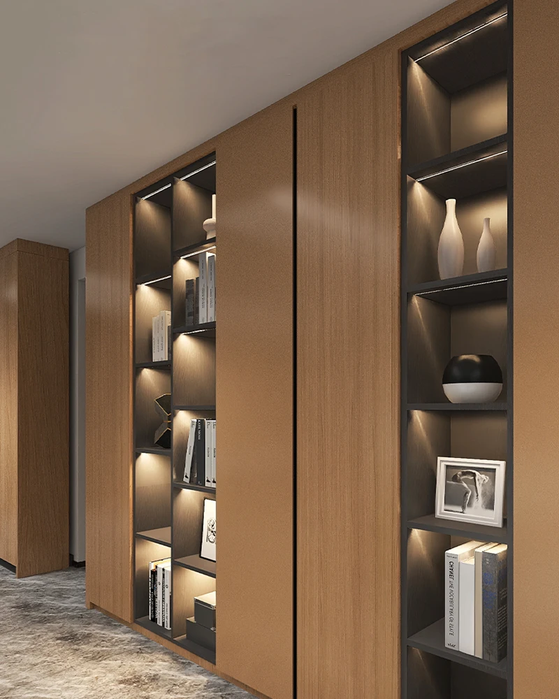 Светодиодная полоса для шкафа с углом обзора 45 градусов тонкий встроенный слой