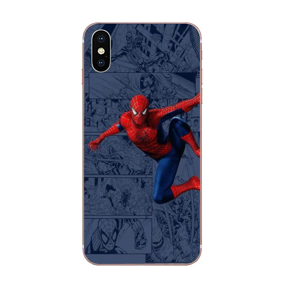 Человек Паук Марвел Халк Топ для Apple iPhone 4 4s 5 5C 5S SE 6 6S 7 8 Plus X XS Max XR новый