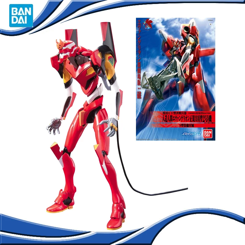 

Original BANDAI 1:100 Gundam HG 05 EVA-02 Ver. SET Anime Evangelion Assembled Robot Model Kids Action Figure Toys Halloween Gift