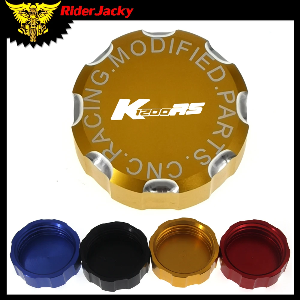 

Motorcycle CNC Rear Brake Master Cylinder Reservoir Cap Cover For BMW K 1200RS K1200 RS K1200RS 1996-2005 2001 2002 2003 2004