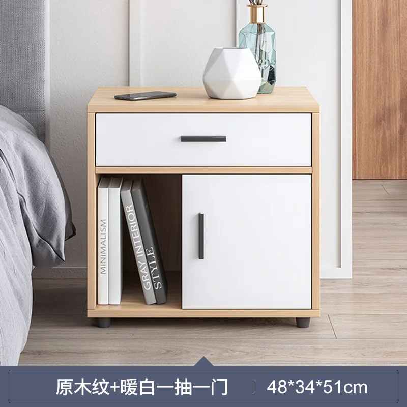 

Wooden Chest of Drawers Home Office Filing Cabinet Small Night Tables nordic Nightstands Auxiliary Tables End Table