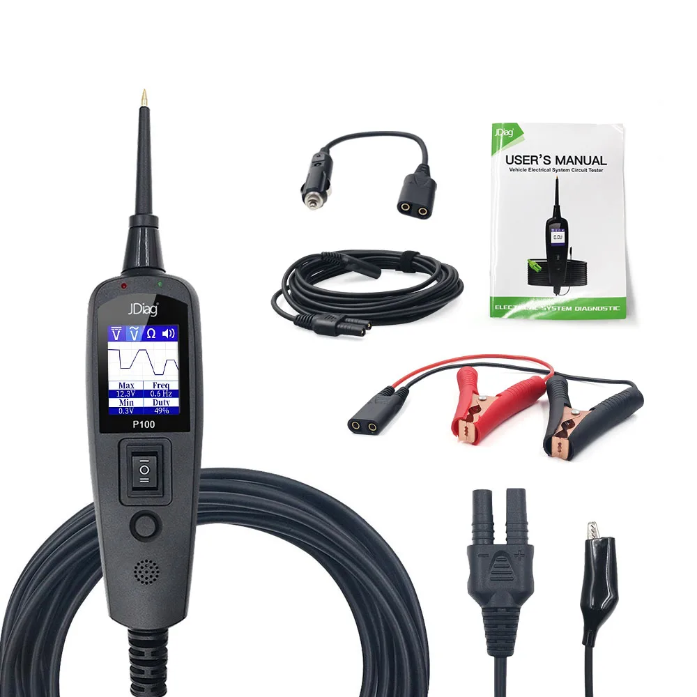 

DHL Free JDiag P100 New Release Power Pro Auto Electrical Circuit System For Cars & Trucks Diagnostic Tool Powerscan PT 100