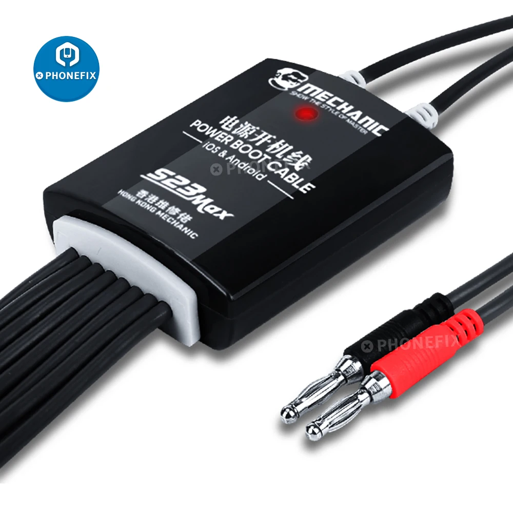 mechanic s23 max power supply test cable boot line for iphone 5 12 promax samsung huawei xiaomi repair switch power test cord free global shipping