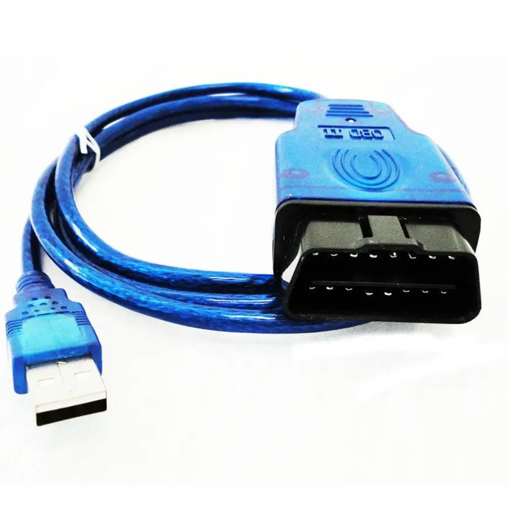 HaoYiShang USB OBD2 OBD II KKL диагностический кабель сканера 409 1 для VW/Audi|Диагностические