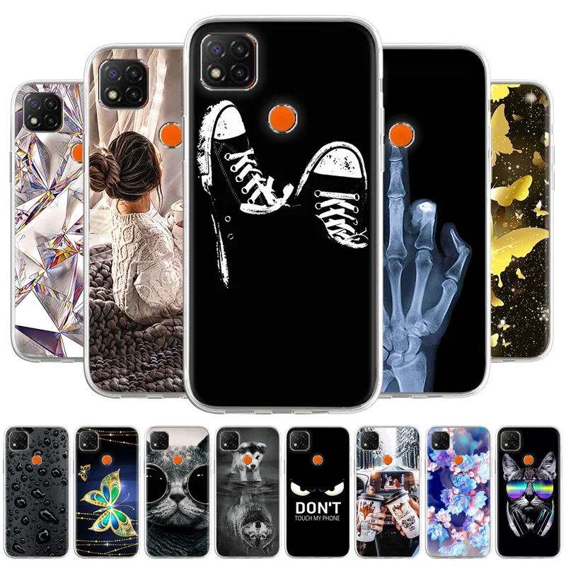 

Case For Xiaomi Redmi 9C Case On Xiaomi Redmi 9A 9T 9 9C NFC 8A 8 7A Redmi9 Silicone Coque Shockproof Funda Soft TPU Phone Cover