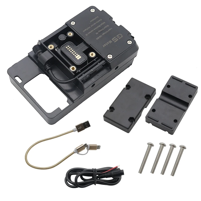 Для BMW R1200GS LC Adventure 13 17 двойной USB порт Мобильный телефон навигационный кронштейн