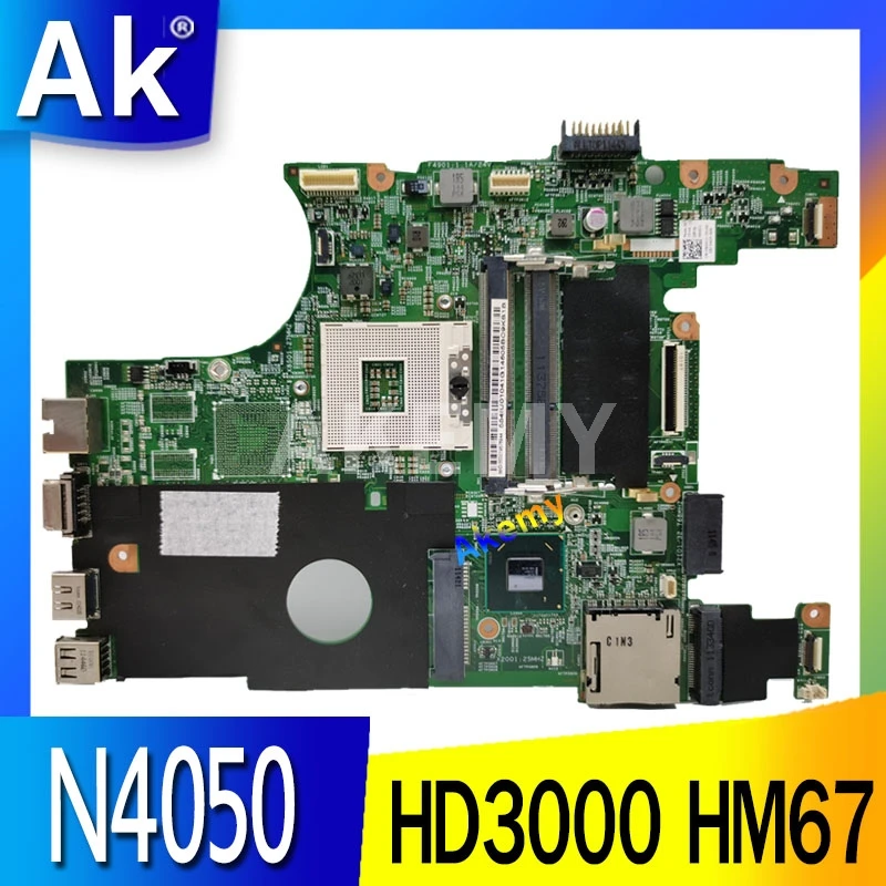 X0DC1 0X0DC1 основная плата для For DELL INSPIRON 14R N4050 материнская ноутбука HD 3000 HM67 s989