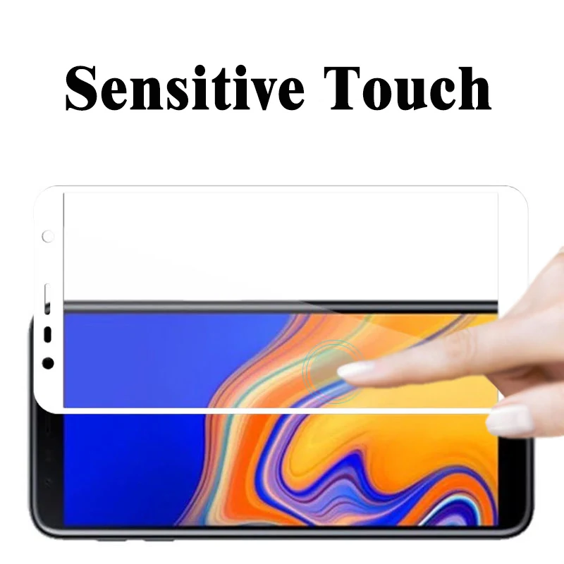Защитное стекло для Galaxy J6 Plus Защитная пленка для экрана на Galxy J 4 6 J4 4J 6J Plus J4Plus J6Plus закаленное стекло 9H полное покрытие