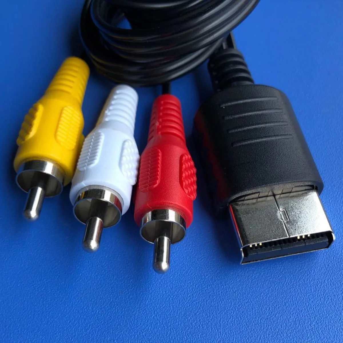 

1.8M 6FT RCA AV A/V Cable For Sega Dreamcast Stereo Composite Audio Video TV AdapterCompatible With All Sega Dreamcast Consoles