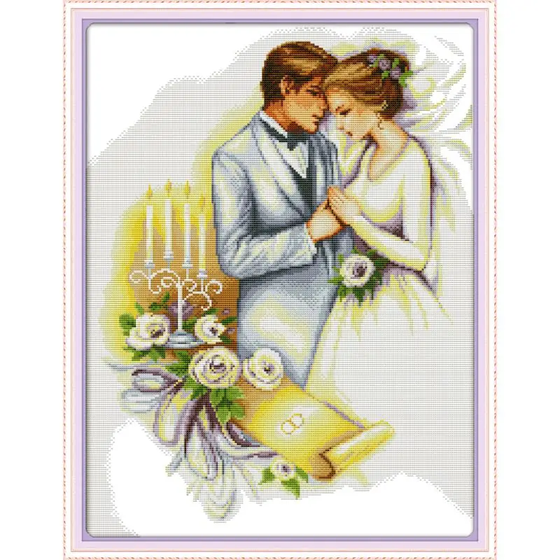 Joy Sunday 11 & 14CT вышивка крестиком набор ручной работы DIY семейное украшение Новое