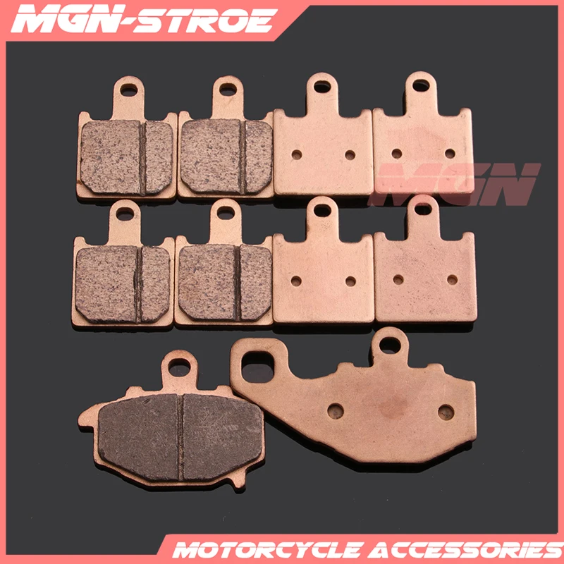 Мотоциклетные металлические спеченные тормозные колодки для ZX-6R ZX636 ZX6R 07 08 09 10 11 12