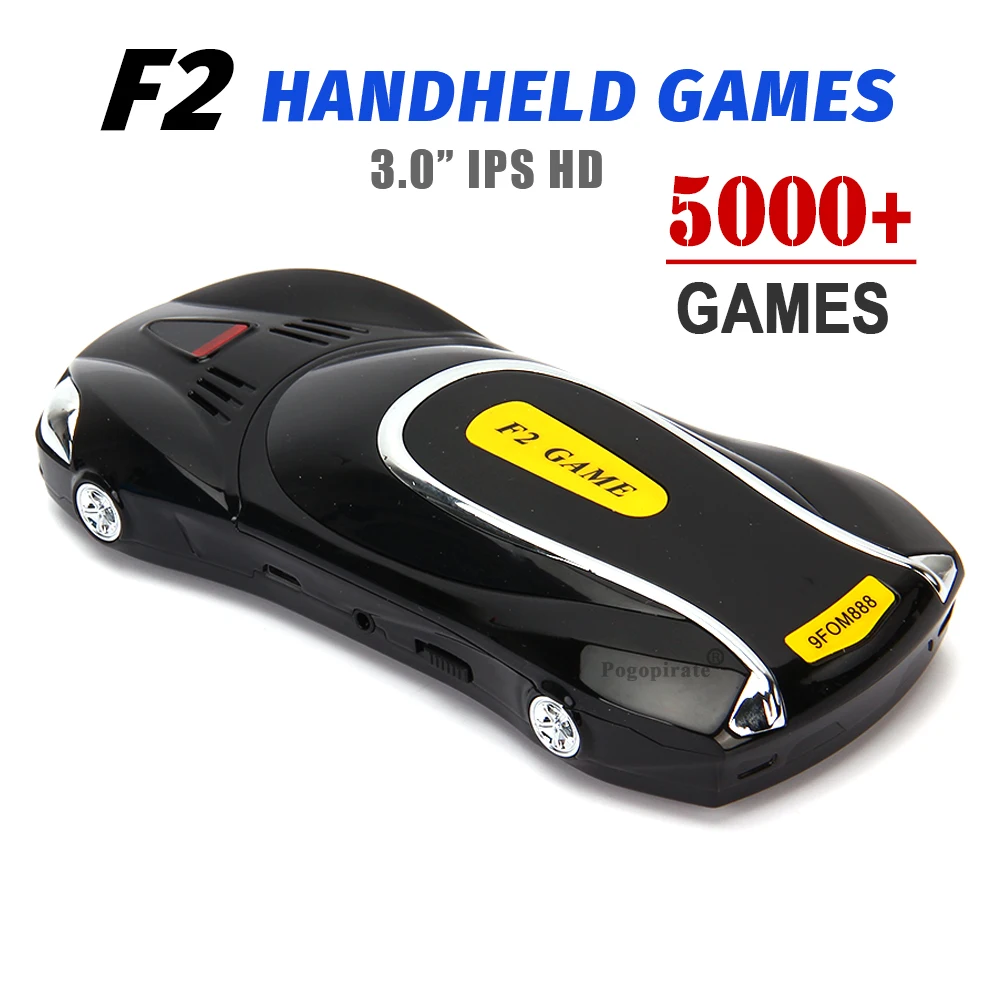 

F2 Family Pocket 3inch IPS Handheld Video Game Console 5000+ Retro Games Support SFC 32G Game Player With Handheld Gamepad