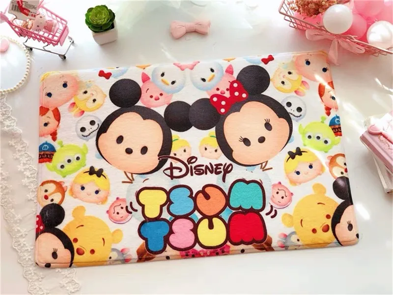 Disney Duffy стежок Микки фланелевый коврик для ванной впитывающий мягкий комнаты