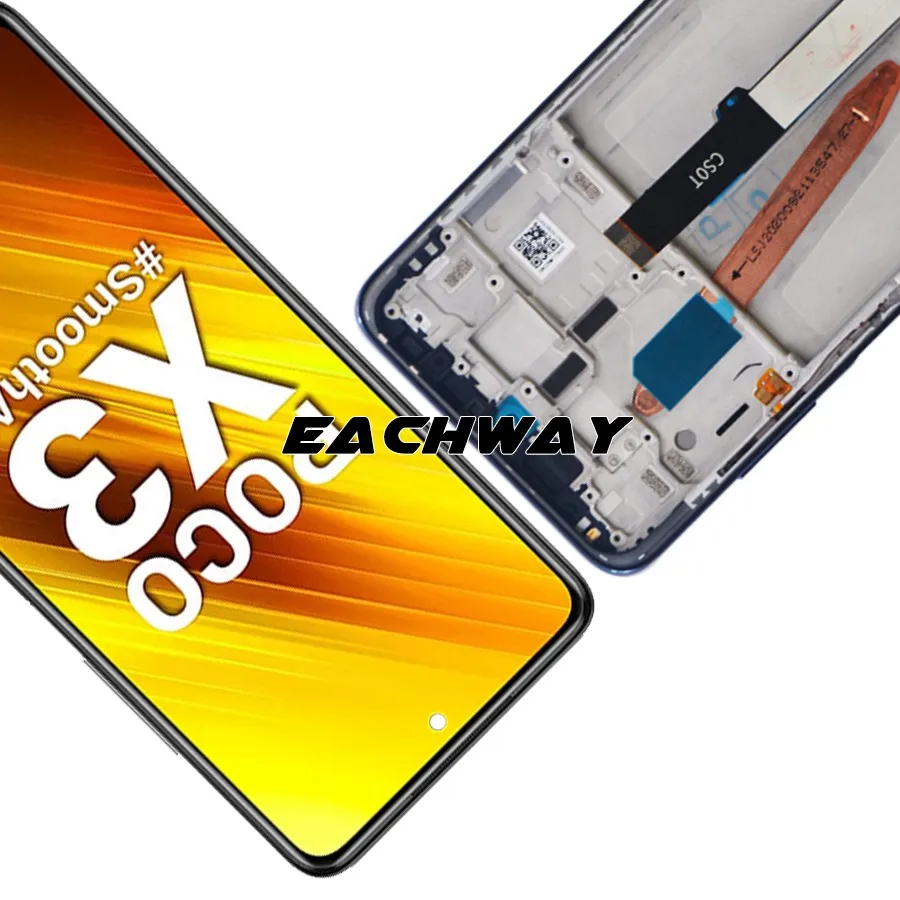 

For 6.7" Xiaomi Poco X3 LCD LCD Touch Screen Digitizer Assembly For Xiaomi Mi POCO X3 LCD Poco X3 M2007J20CG Free Shipping