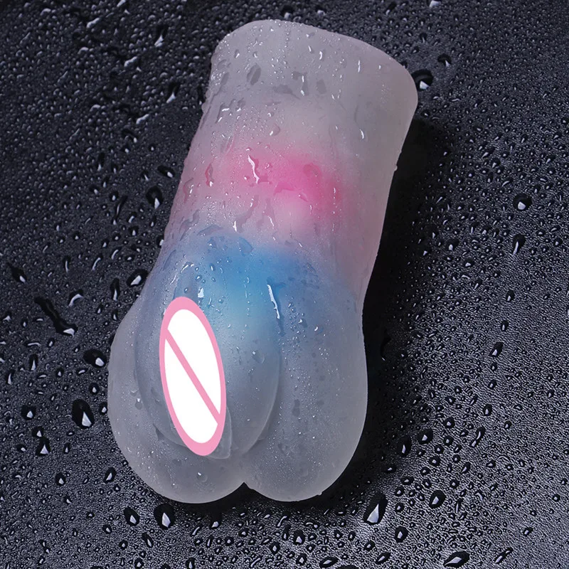 Хрустальная Мужская чашка для мастурбации портативная ручная Реалистичная