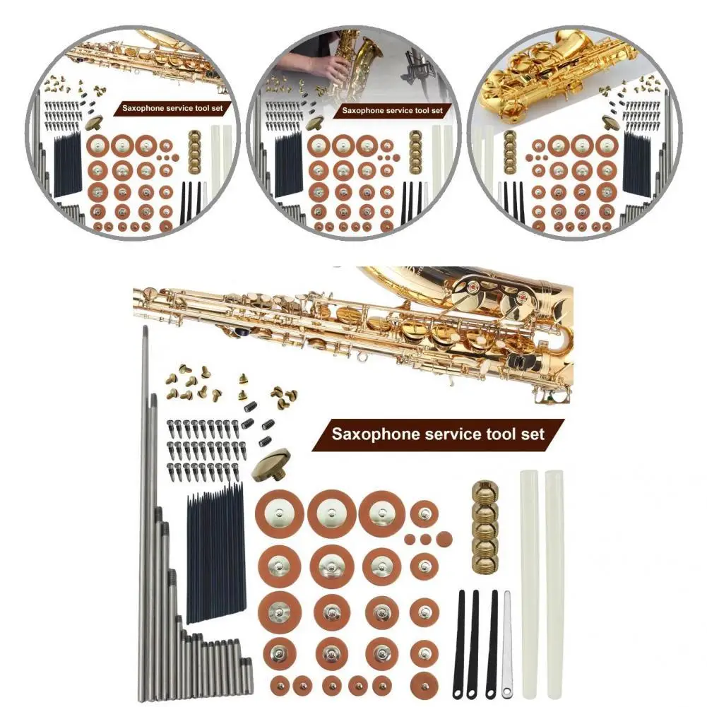 

Набор инструментов для ремонта саксофона, компактный мини-саксофон «сделай сам», аксессуар по дереву