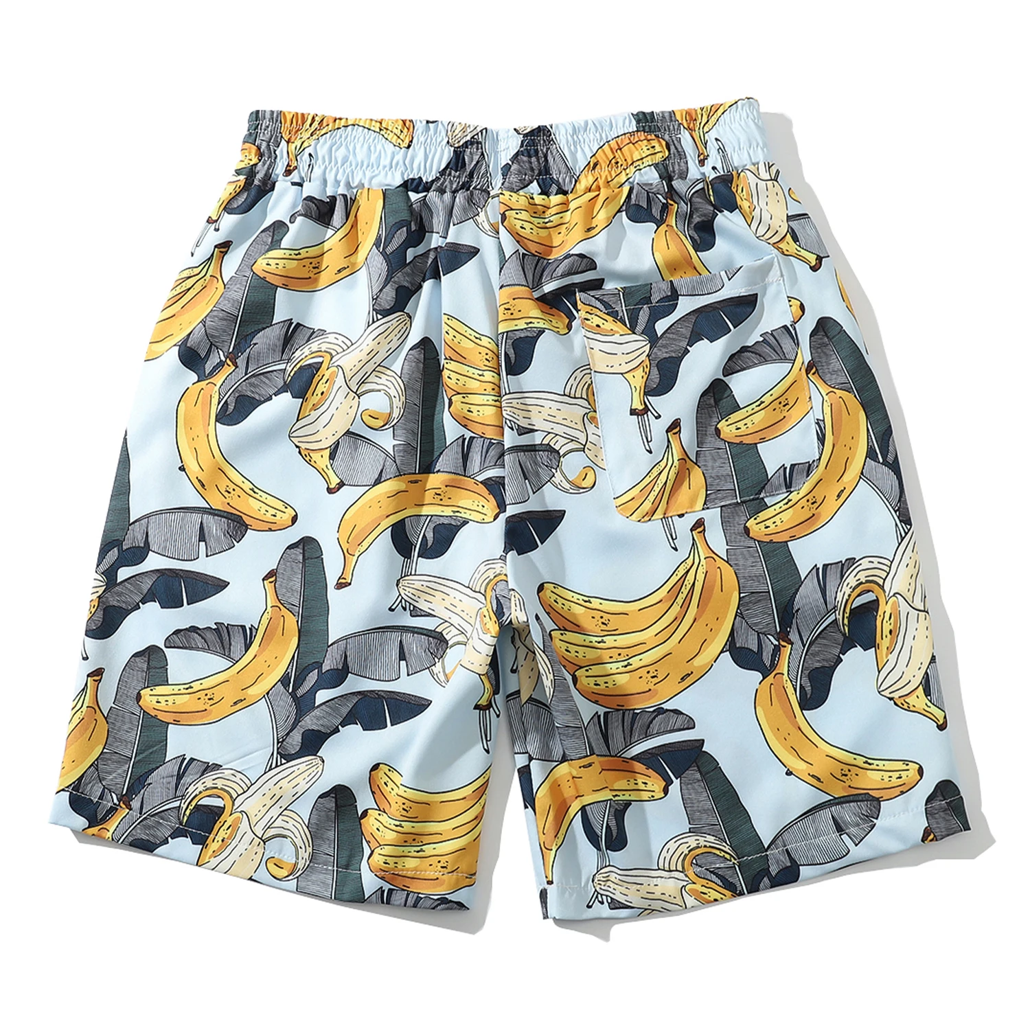 Женские Короткие повседневные шорты с гавайским принтом в стиле Харадзюку