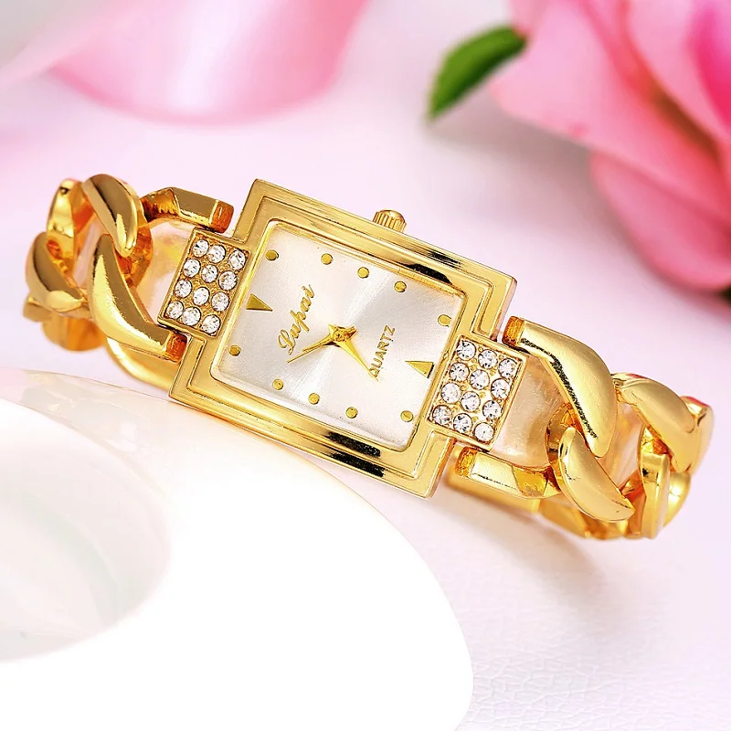 

Женские кварцевые аналоговые часы с кристаллами, роскошные женские наручные часы с браслетом, женские часы, relogio feminino