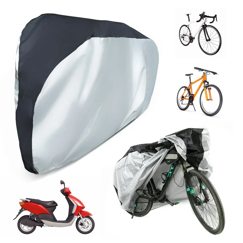 

Bicycle Protective Cover Rain and Dust Cover Snow Protector Scooter Bicycle Outdoor Sun Protection Cover Bicycle Accessories