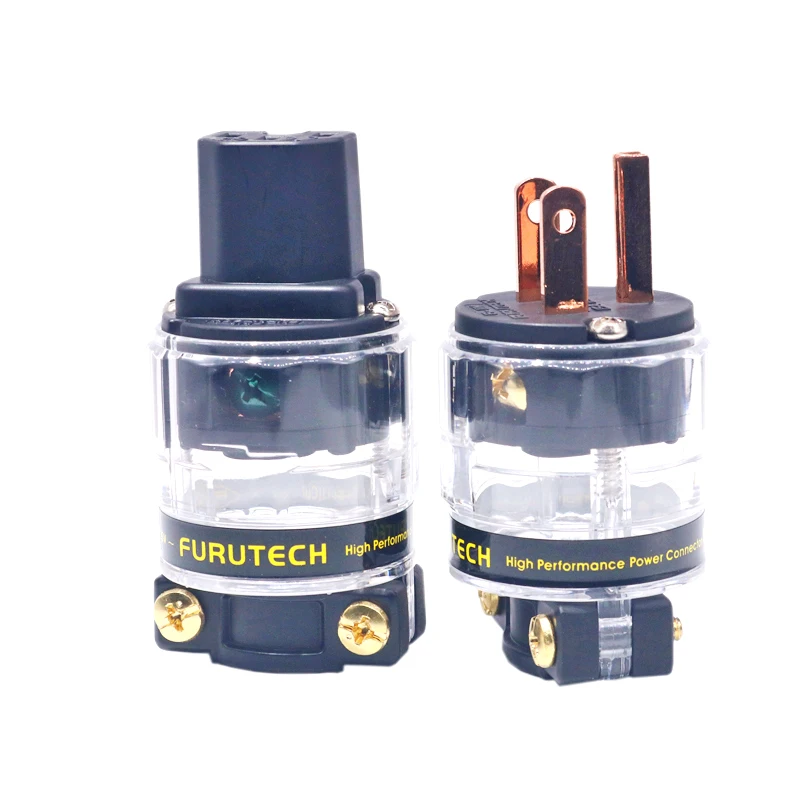 HiFi Furutech hi fi-11m (Cu) / fi-11 Cu вилка усилителя мощности звуковых частот 24K позолоченный