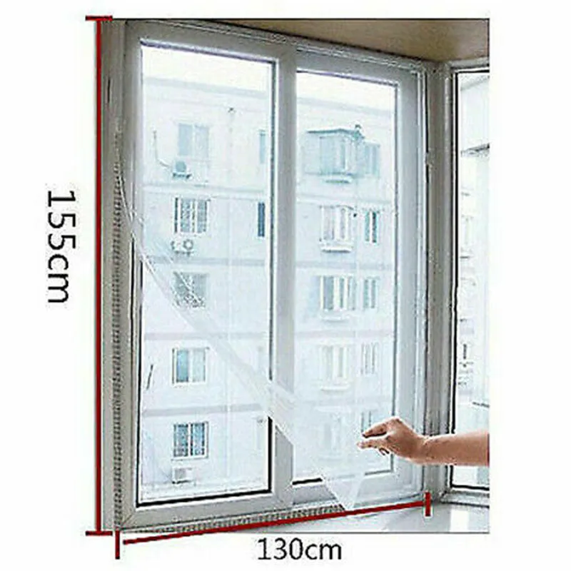 Магнитная сетка для окон дверная занавеска москитная новое