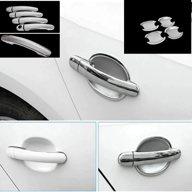 Для VW Golf 5 Mk5 хромированные покрытия для дверных ручек хромированный Стайлинг