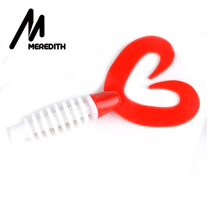 MEREDITH 9 см 8 шт 5,8 г рыболовные приманки Stinger Shad мягкие приманки мягкая пластиковая наживка Хищник щука