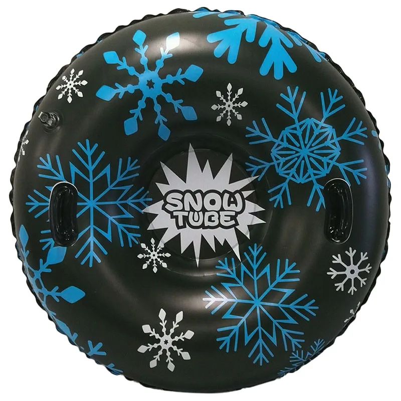 

Черное лыжное кольцо со снежинками, толстое износостойкое холодностойкое лыжное кольцо, зимние спортивные игрушки для улицы