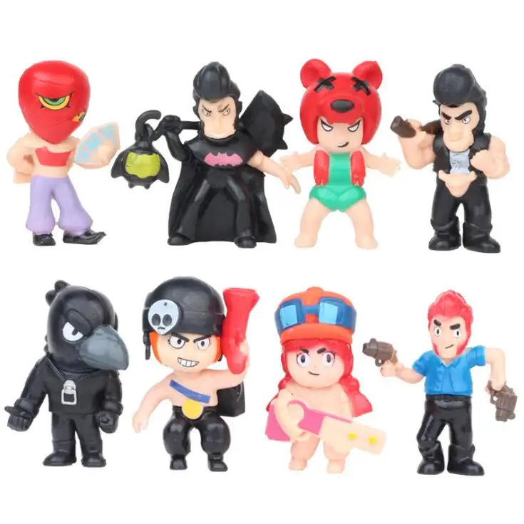 Игра звезды фигурка игрушки Леон Шелли Кольт Джесси куклы модель детская игрушка-подарок 8 шт/12 шт/18 шт./компл