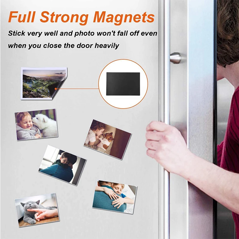 

Magnetic Photo Frames, PVC Pocket Refrigerator Magnets, Magnetic Photo Frames, 140x 190mm, Pack of 10 Pcs.