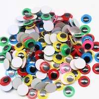 681012mm colorful black wiggly wobbly googly doll eyes stickers for cup doll plush car diy painting accessories supplies