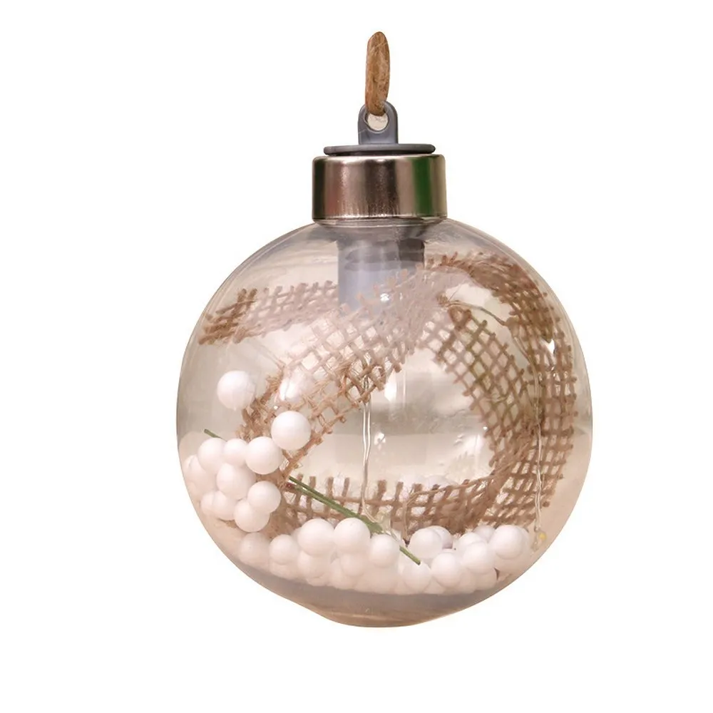 Новинка задний фон с веселой рождественской елкой шарики светодиодный лампы