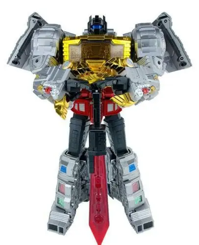 Трансформационный робот Gigapower GP HQ-01R Superator Grimlock Masterpiece хромированная версия
