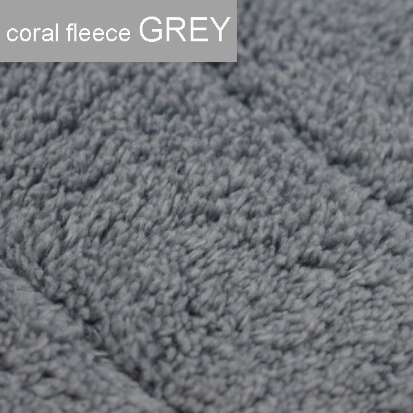 coral fleece grey 42x14 см распылительная Швабра тканевая бирка многоразовые подушечки из микрофибры практичные бытовые инструменты для уборки пола инструменты для домашнего вращения Швабра - Цвет: coral fleece grey