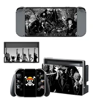 one piece luffy screen protector sticker skin for nintendo switch ns console dock charger stand holder joy con controller vinyl