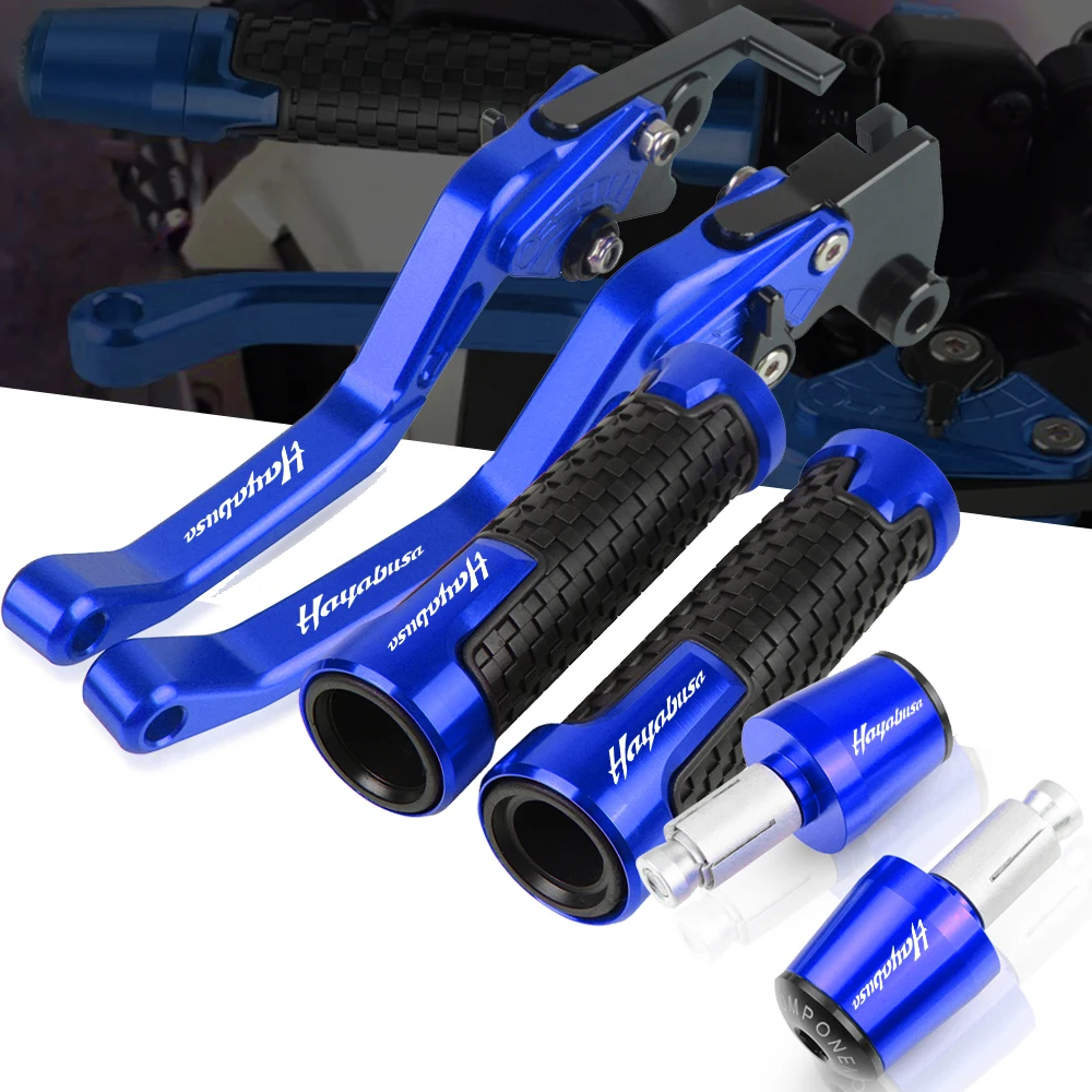 

For SUZUKI HAYABUSA 2008 2009 2010 2011 2012 2013 2014 2015 2016 Motorcycle Brake Clutch Levers Handlebar knobs Handle Hand Grip