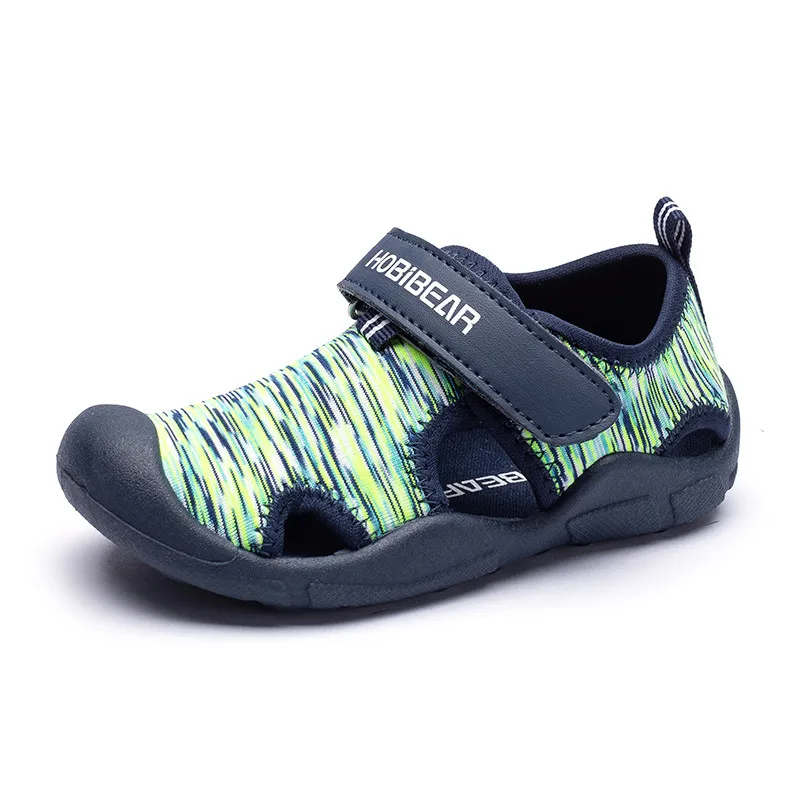 2020 детские сандалии пляжные туфли для девочек сплошной подошвой мягкие