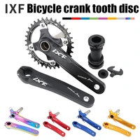 ixf mountain bike hollow technology crank set mtb bicycle crank integrated 104bcd connecting rod 170mm link 323436384042t