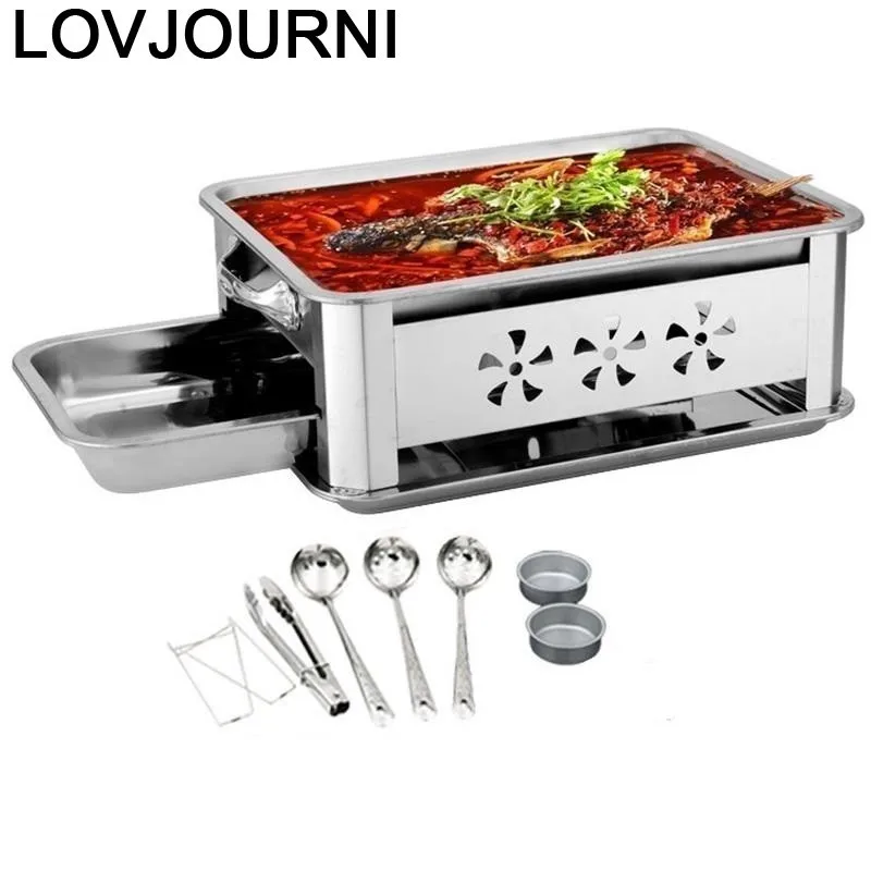 Barbacoa Portatiles Griller портативный курильщик угольный коммерческий гриль кебаб