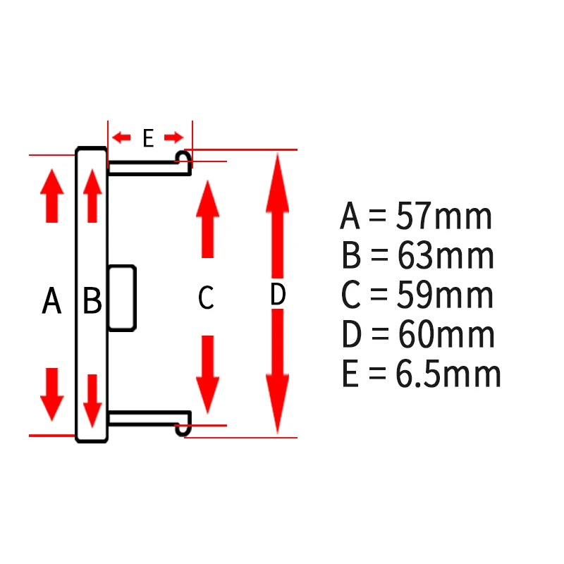 4 шт. бейдж с логотипом HRE 63 мм центральный колпачок для обода Enjoliveur центра колеса