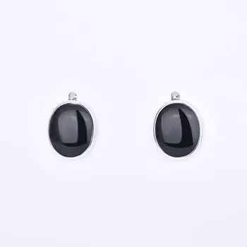 

S925 Pure Silver Stud Female Korean Cute Egg-shaped Earrings Drop Rubber Earrings Earrings Earrings Silver Jewelry HBE682