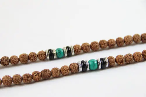 7 мм Тибетский буддизм 108 Ваджра Бодхи Молитва шарик Мала ожерелье|mala necklace|mala bead